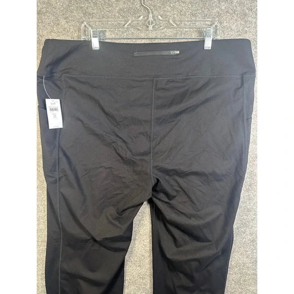J.Jill Fit Performance Boot-Cut Pants Black Activewear Pockets 3X 220974 NEW - Picture 9 of 12